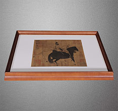 普安书画装裱配框服务案例